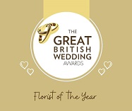 Weddings by Becky's Flowers florist, Florist of the Year 2022 Great British Wedding Awards